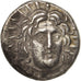 Coin, Helios, Didrachm, 250-230 BC, Rhodes, AU(50-53), Silver