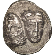 Moneda, Thrace, Drachm, 4th century BC, Istros, EBC+, Plata