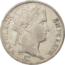 Moneda, Francia, Napoléon I, 5 Francs, 1811, Paris, MBC+, Plata, KM:694.1