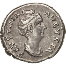 Faustina I, Denarius, 139, Roma, SS+, Silber, RIC:335