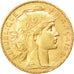 FRANCE, Marianne, 20 Francs, 1901, KM #847, AU(55-58), Gold, Gadoury #1064, 6.48