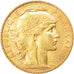 FRANCE, Marianne, 20 Francs, 1902, KM #847, AU(55-58), Gold, Gadoury #1064, 6.45