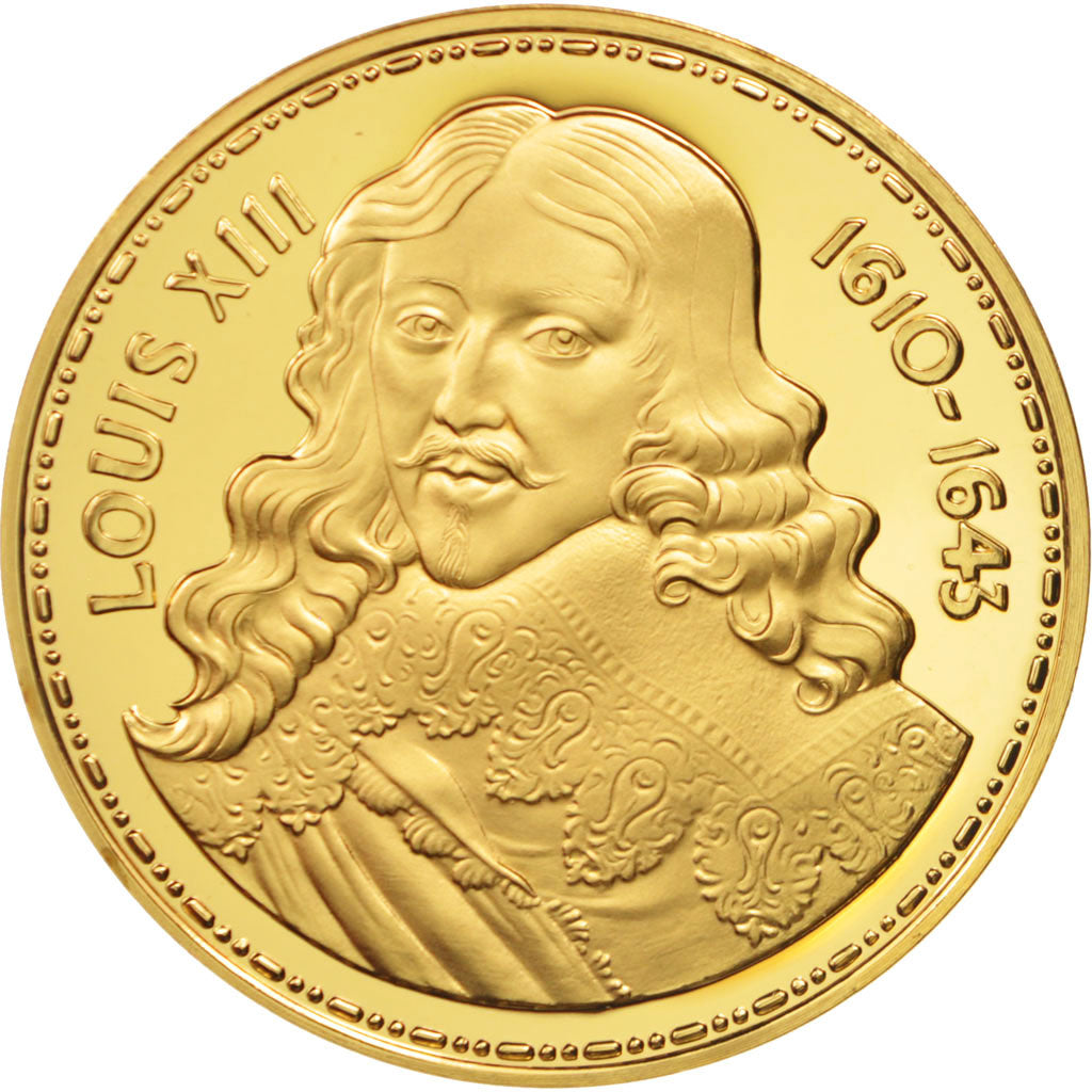 France, Medal, Louis XIII, History, FDC, Vermeil