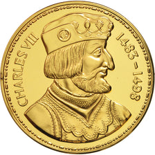 France, Medal, Charles VIII, History, MS(65-70), Vermeil