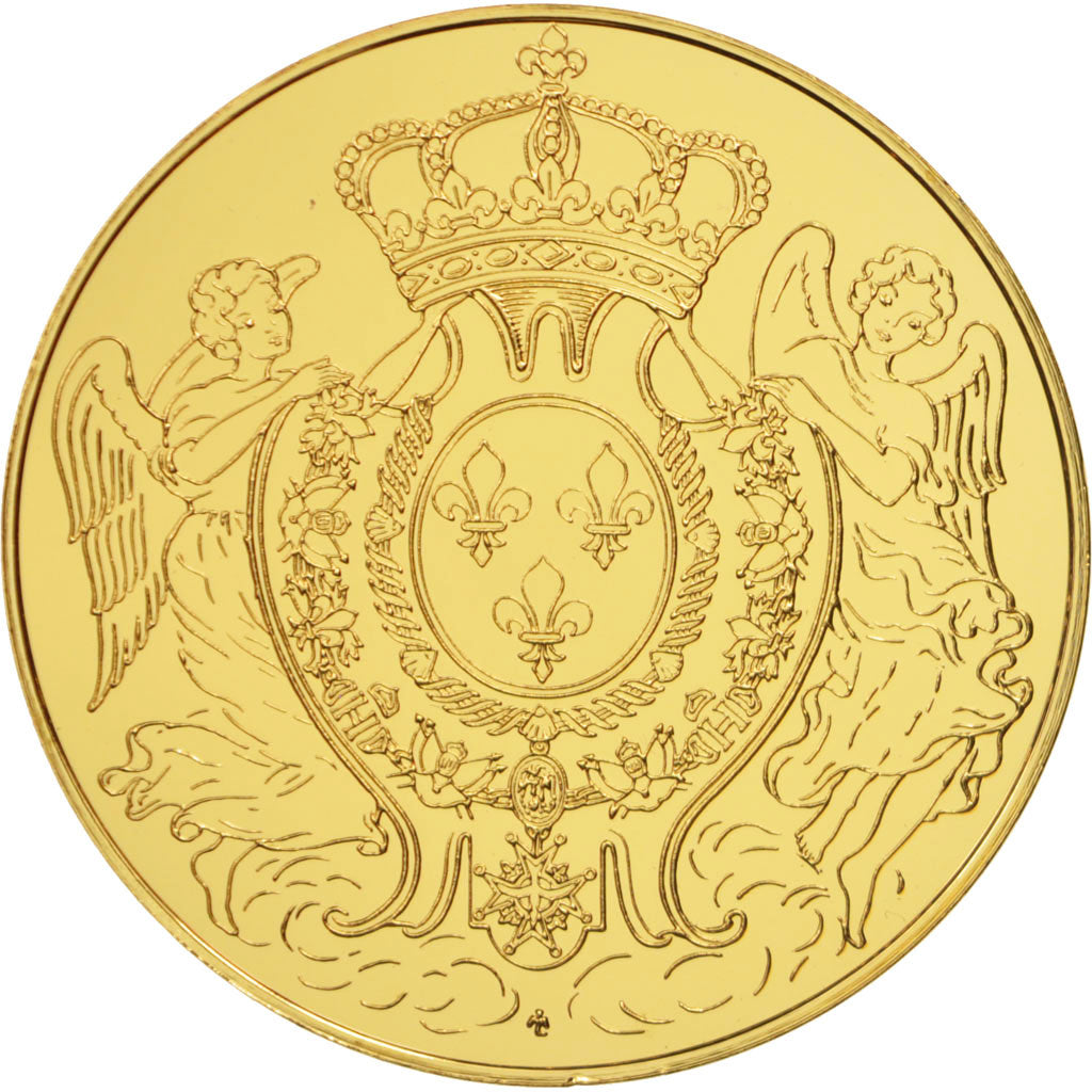 France, Medal, Louis XV, History, MS(65-70), Vermeil