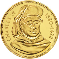 France, Medal, Charles VI, History, MS(65-70), Vermeil