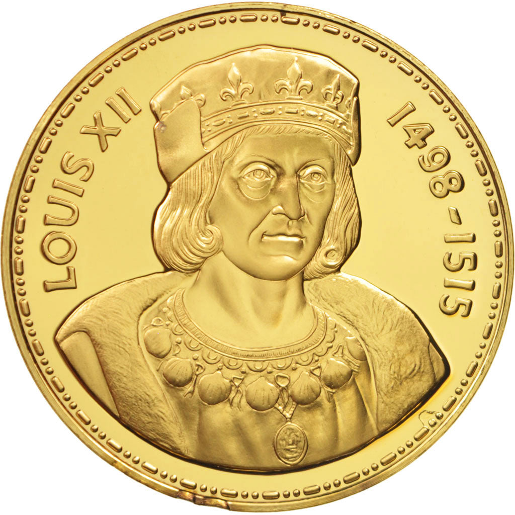 France, Medal, Louis XII, History, MS(65-70), Vermeil