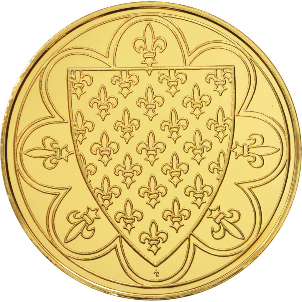 France, Medal, Philippe VI, History, MS(65-70), Vermeil