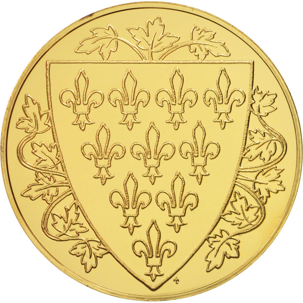 France, Medal, Philippe IV, History, MS(65-70), Vermeil