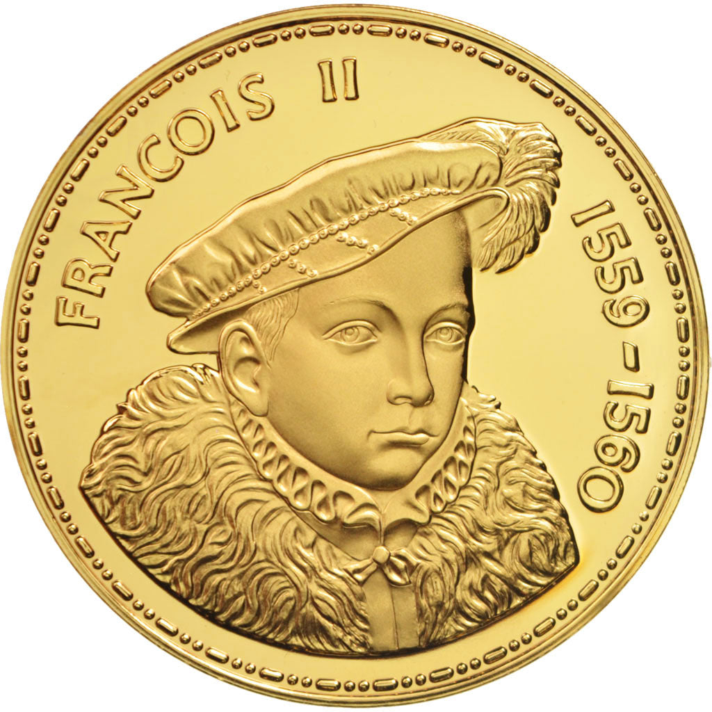 France, Medal, François II, History, MS(65-70), Vermeil