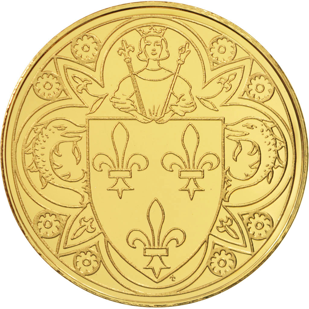 France, Medal, Charles V, History, MS(65-70), Vermeil