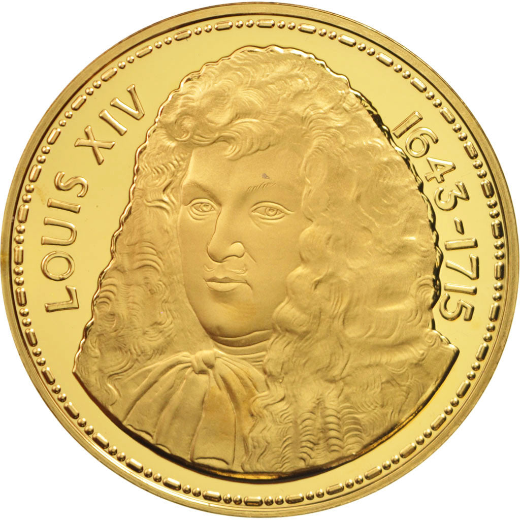 France, Medal, Louis XIV, History, MS(65-70), Vermeil