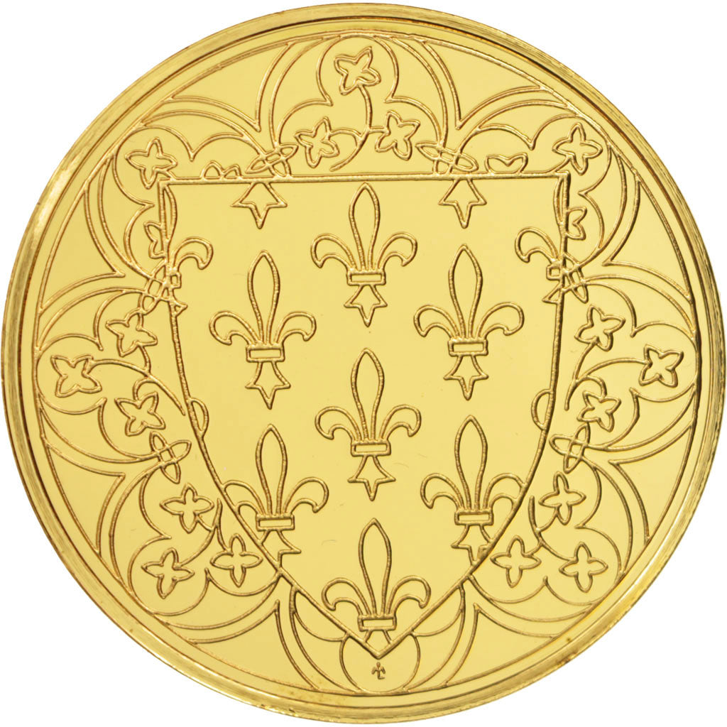 France, Medal, Jean II, History, MS(65-70), Vermeil
