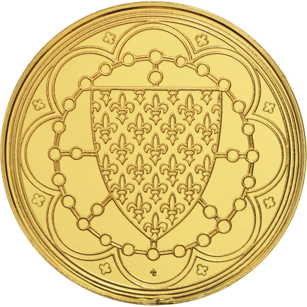 France, Medal, Louis X, History, MS(65-70), Vermeil