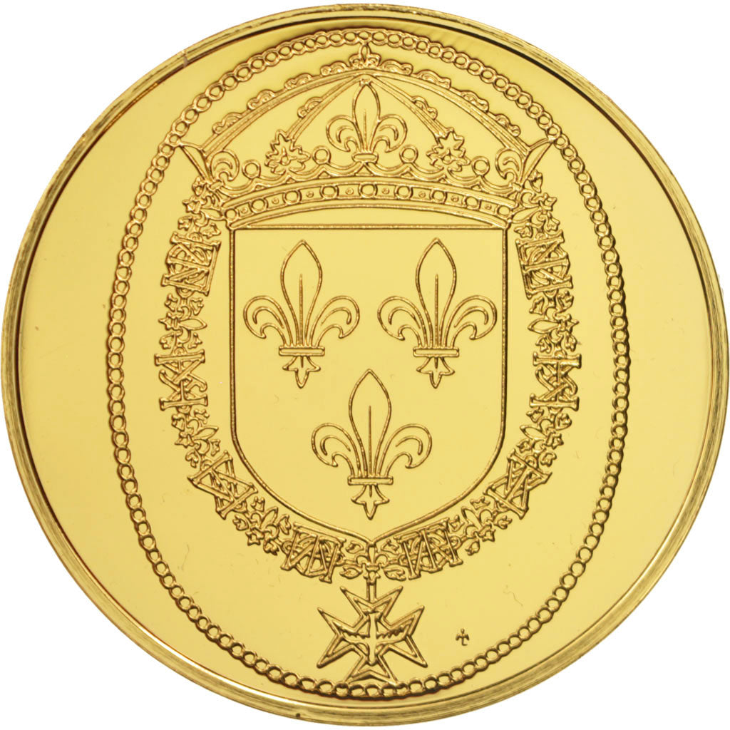 France, Medal, Henri III, History, MS(65-70), Vermeil