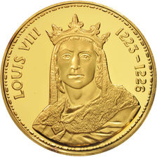 France, Medal, Louis VIII, History, MS(65-70), Vermeil