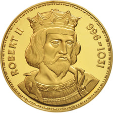 France, Medal, Robert II, History, MS(65-70), Vermeil