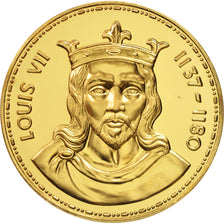 France, Medal, Louis VII, History, MS(65-70), Vermeil