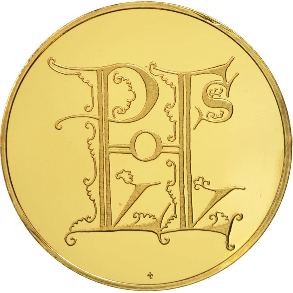 France, Medal, Louis VII, History, MS(65-70), Vermeil