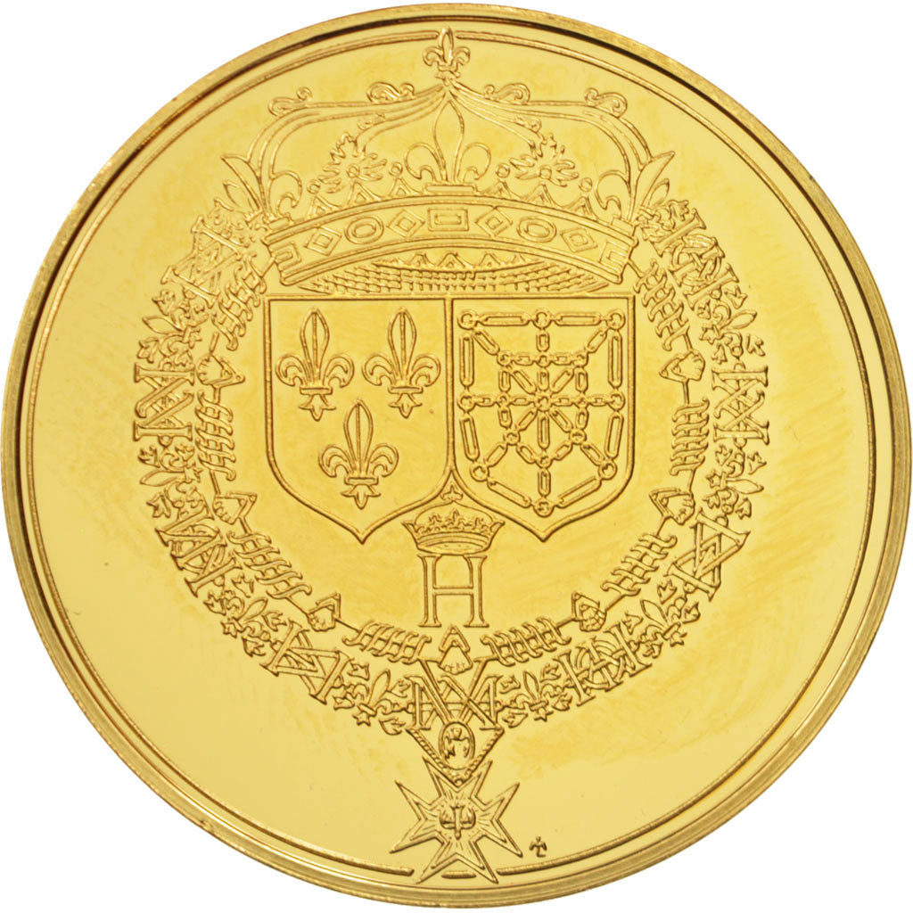 France, Medal, Henri IV, History, MS(65-70), Vermeil