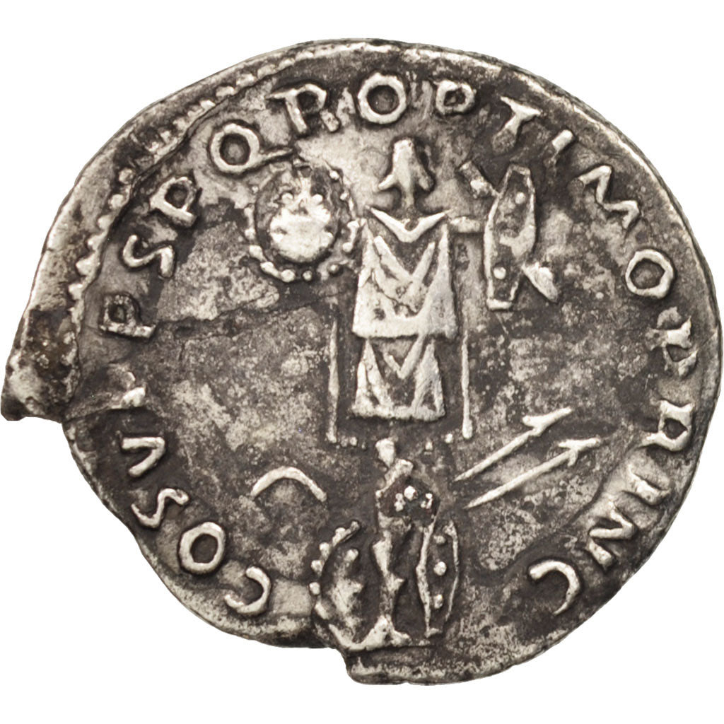Trajan, Denarius, 103-112, Roma, BB+, Argento, RIC:147
