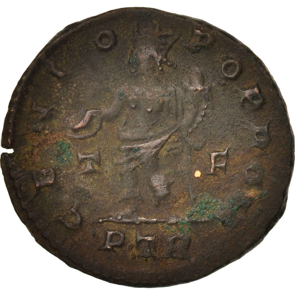 Coin, Maximinus II, Follis, AD 310-313, Trier, EF(40-45), Copper, RIC:VI 845a