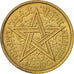 Morocco, Mohammed V, 2 Francs, 1945, Paris, AU(50-53), Aluminum-Bronze, KM:42