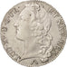 France, Louis XV, 1/2 Écu au bandeau, 1/2 ECU, 44 Sols, 1755, Lille, AU(55-58)