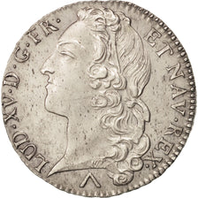 Francia, Louis XV, 1/2 Écu au bandeau, 1762, Lille, PCGS, AU, KM:516.21