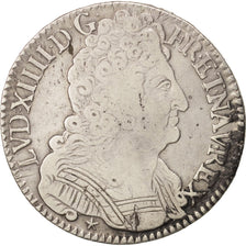 France, Louis XIV, 1/2 Écu aux 3 couronnes, 1713, Montpellier, KM 382.12
