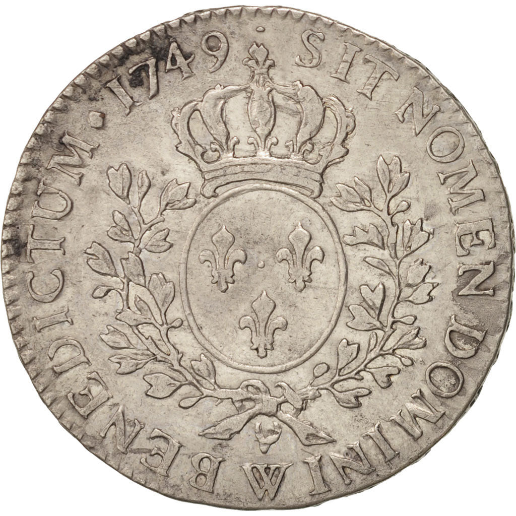 Coin, France, Louis XV, 1/2 Écu au bandeau, 1/2 ECU, 44 Sols, 1749, Lille