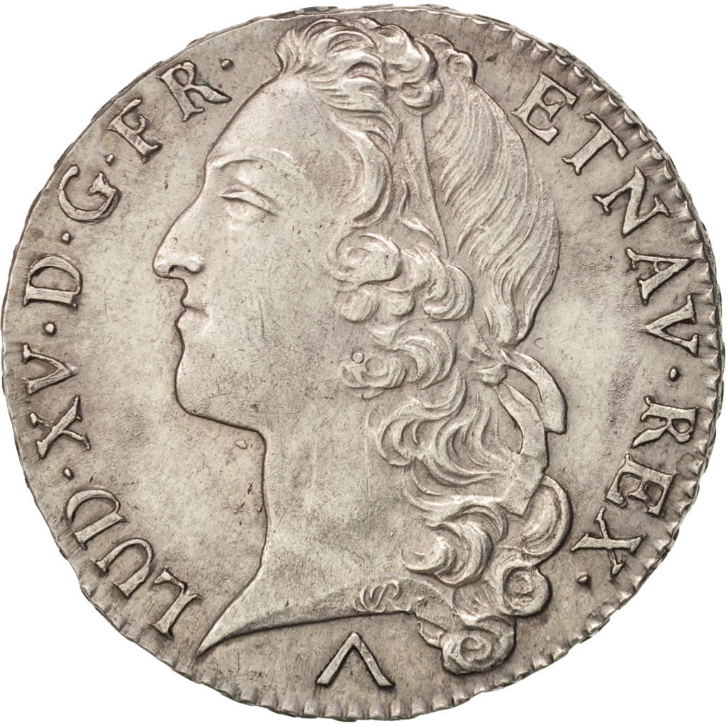 France, Louis XV, 1/2 Écu au bandeau, 1/2 ECU, 44 Sols, 1757, Lille, MS(64)