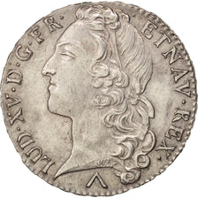 France, Louis XV, 1/2 Écu au bandeau, 1/2 ECU, 44 Sols, 1757, Lille, MS(64)