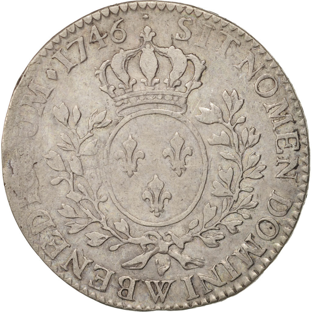 Coin, France, Louis XV, 1/2 Écu au bandeau, 1/2 ECU, 44 Sols, 1746, Lille