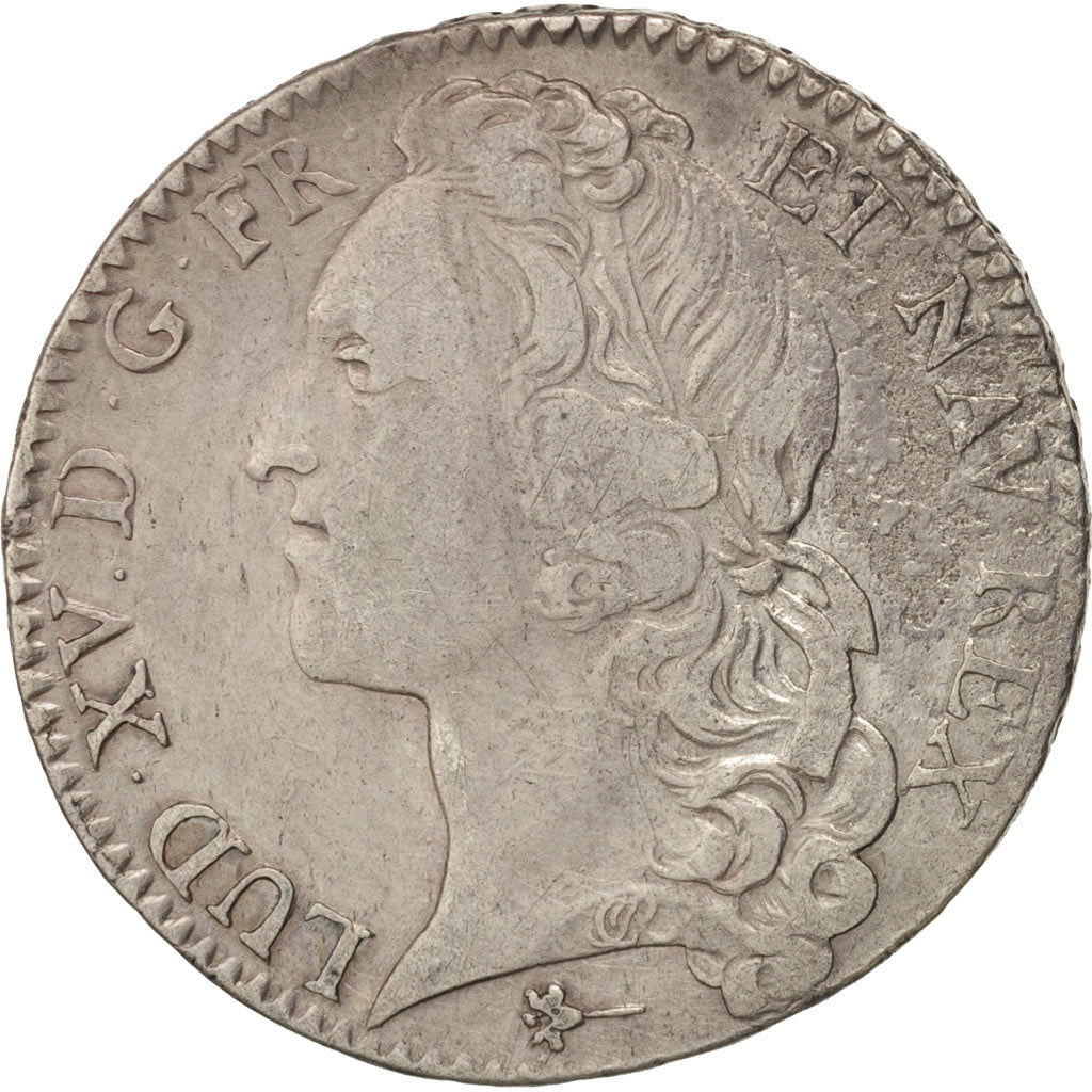 Coin, France, Louis XV, 1/2 Écu au bandeau, 1/2 ECU, 44 Sols, 1742, Amiens