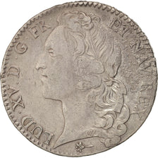Coin, France, Louis XV, 1/2 Écu au bandeau, 1/2 ECU, 44 Sols, 1742, Amiens