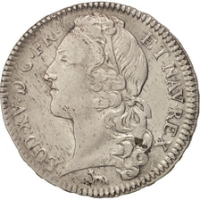 Münze, Frankreich, Louis XV, 1/2 Écu au bandeau, 1/2 ECU, 44 Sols, 1744