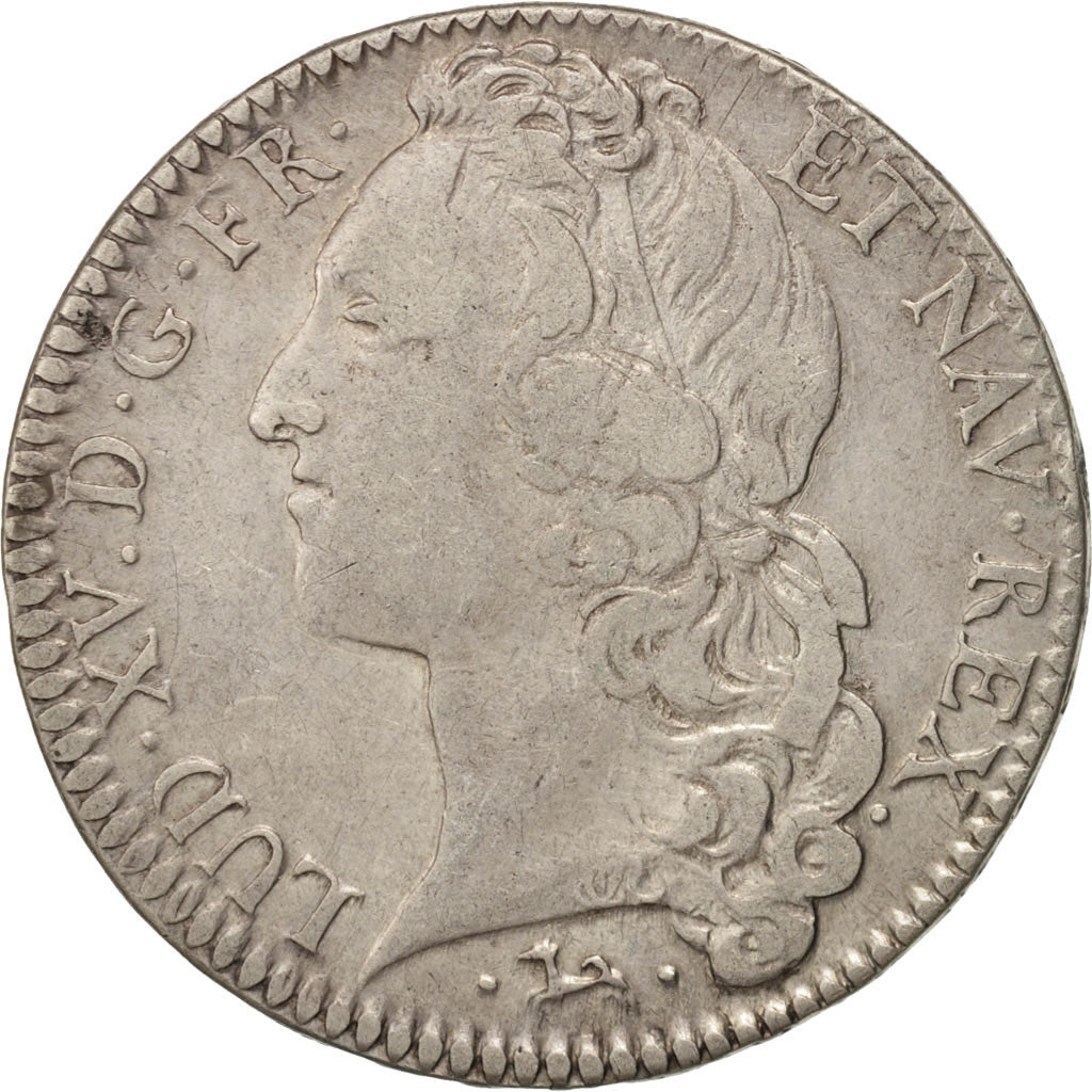 Monnaie, France, Louis XV, 1/2 Écu au bandeau, 1/2 ECU, 44 Sols, 1741, Bayonne