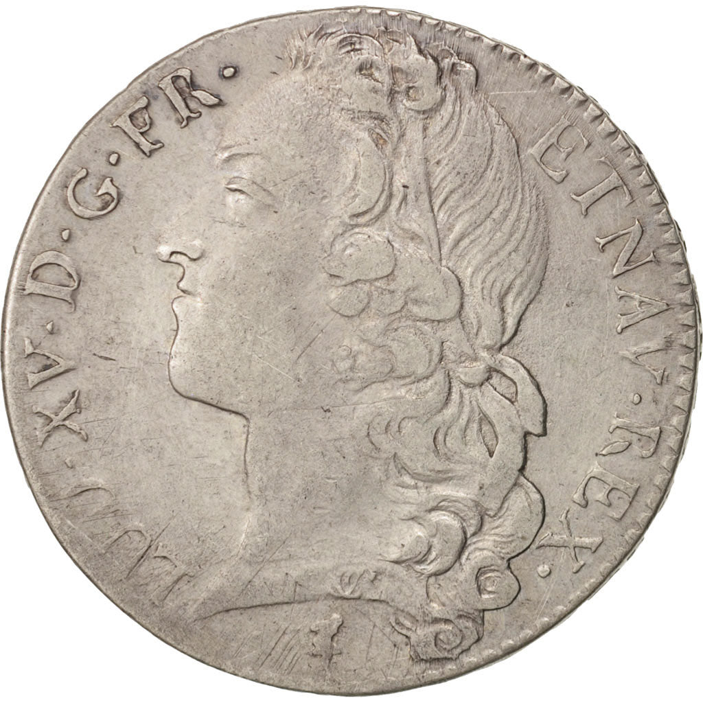 Coin, France, Louis XV, 1/2 Écu au bandeau, 1/2 ECU, 44 Sols, 1747, Lille
