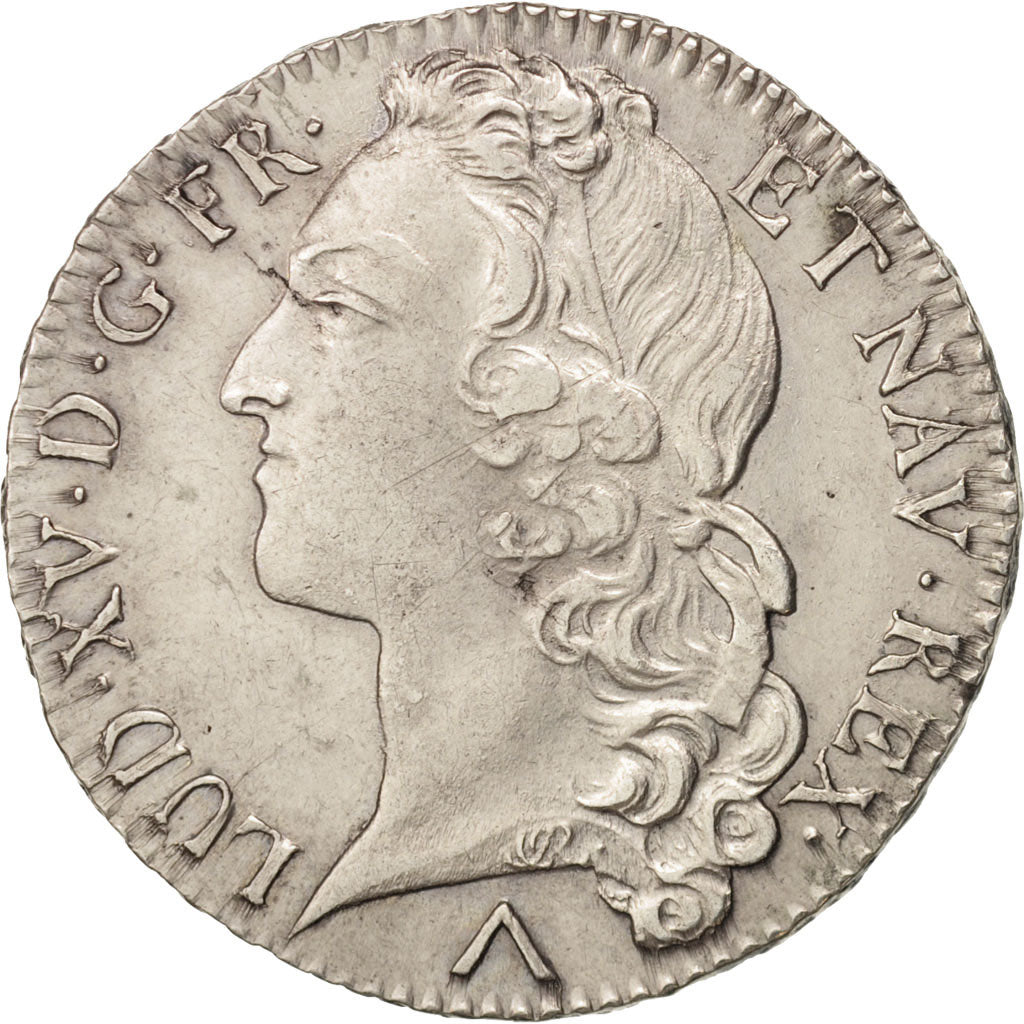 France, Louis XV, 1/2 Écu au bandeau, 1/2 ECU, 44 Sols, 1759, Lille, MS(60-62)