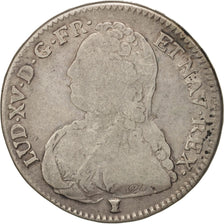 Coin, France, Louis XV, 1/2 Écu aux branches d'olivier, 1/2 ECU, 44 Sols, 1728