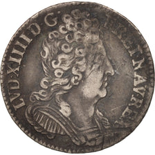 Moneta, Francia, Louis XIV, 1/10 Écu aux 3 couronnes, 1/10 Ecu, 1709, Paris