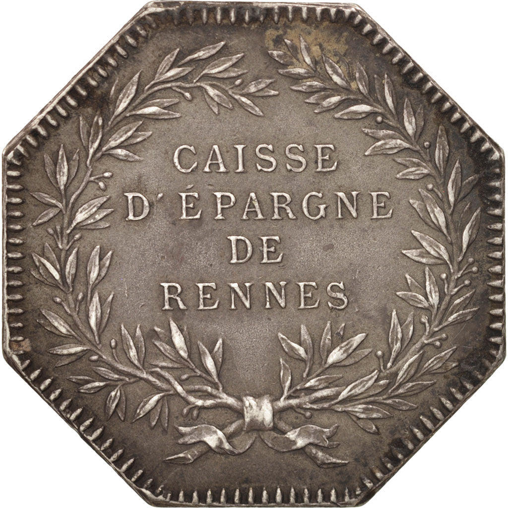 Francia, Token, Savings Bank, Caisse d'épargne de Rennes, BB+, Argento