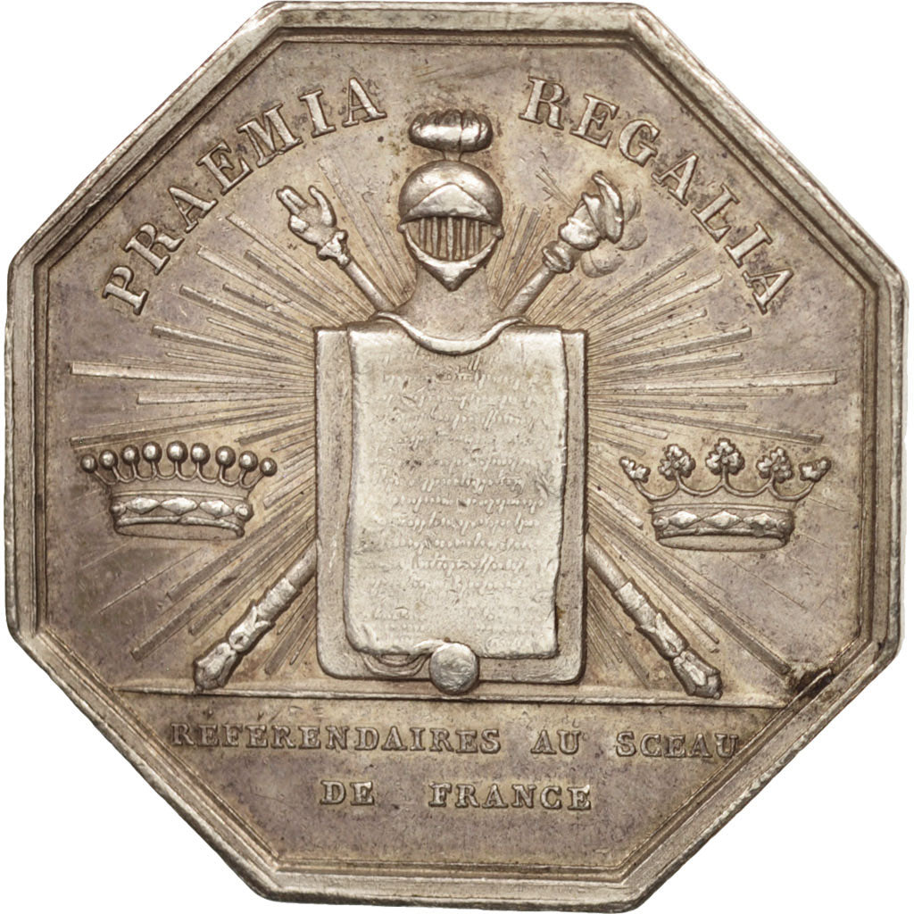 France, Jeton, Royal, Référendaire au sceau de France, Louis Philippe I, SUP