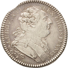 Francia, Token, Royal, États de Bretagne, Rennes, Louis XVI, 1784, BB+
