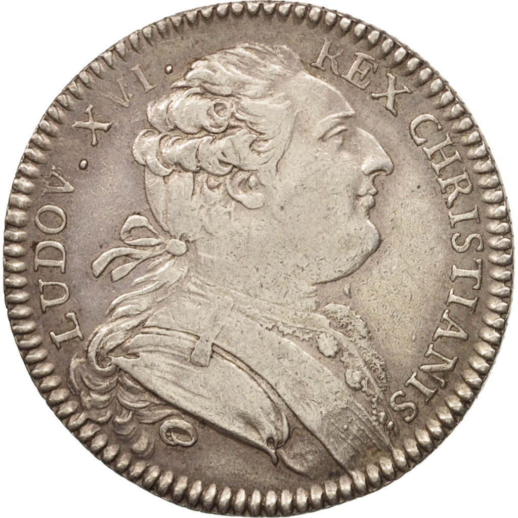 Francia, Token, Royal, États de Bretagne, Rennes, Louis XVI, 1784, BB+