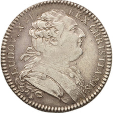 Francia, Token, Royal, États de Bretagne, Rennes, Louis XVI, 1784, BB+