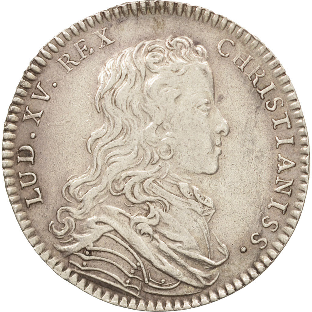 France, Token, Royal, Louis XV, AU(50-53), Silver, Feuardent:13194 var.