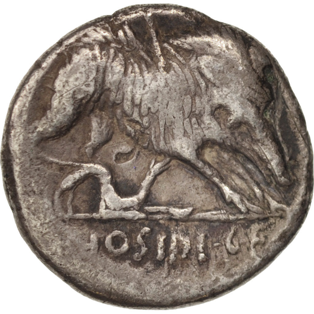 Hosidia, Denarius, 64 BC, Roma, MB+, Argento, Sear:346