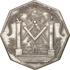 France, Token, Masonic, Orient de Paris, Loge de Saint-Louis de France, 1816